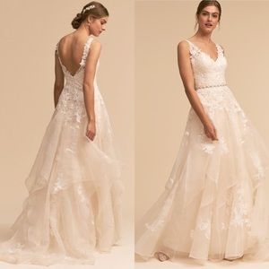 Whispers & Echoes x BHLDN Ever After Gown Layered